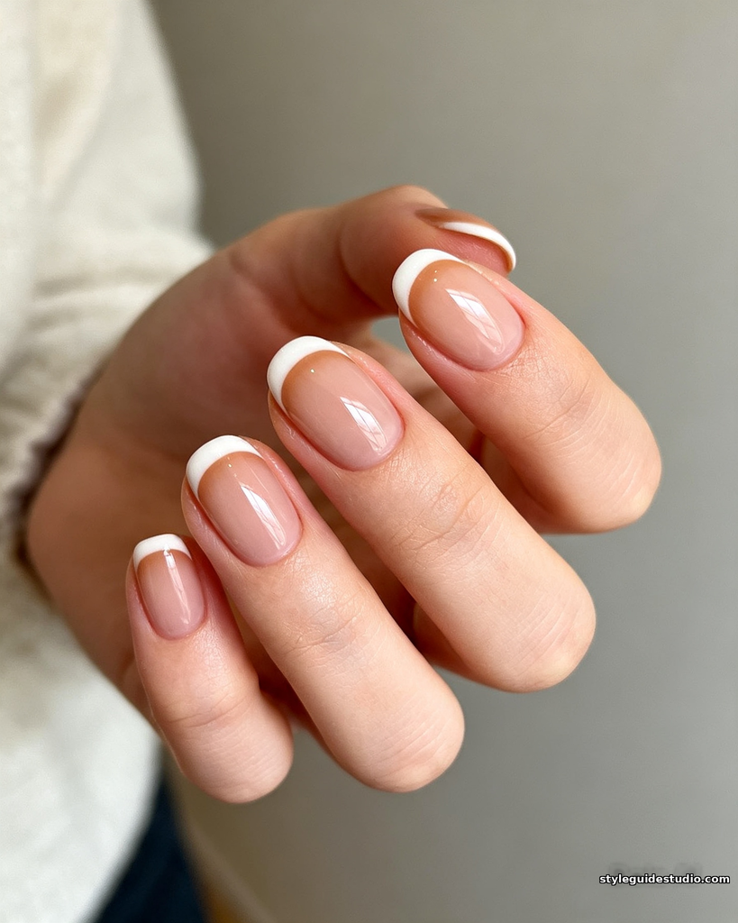 September French Tip Nails Modern Twist 2026