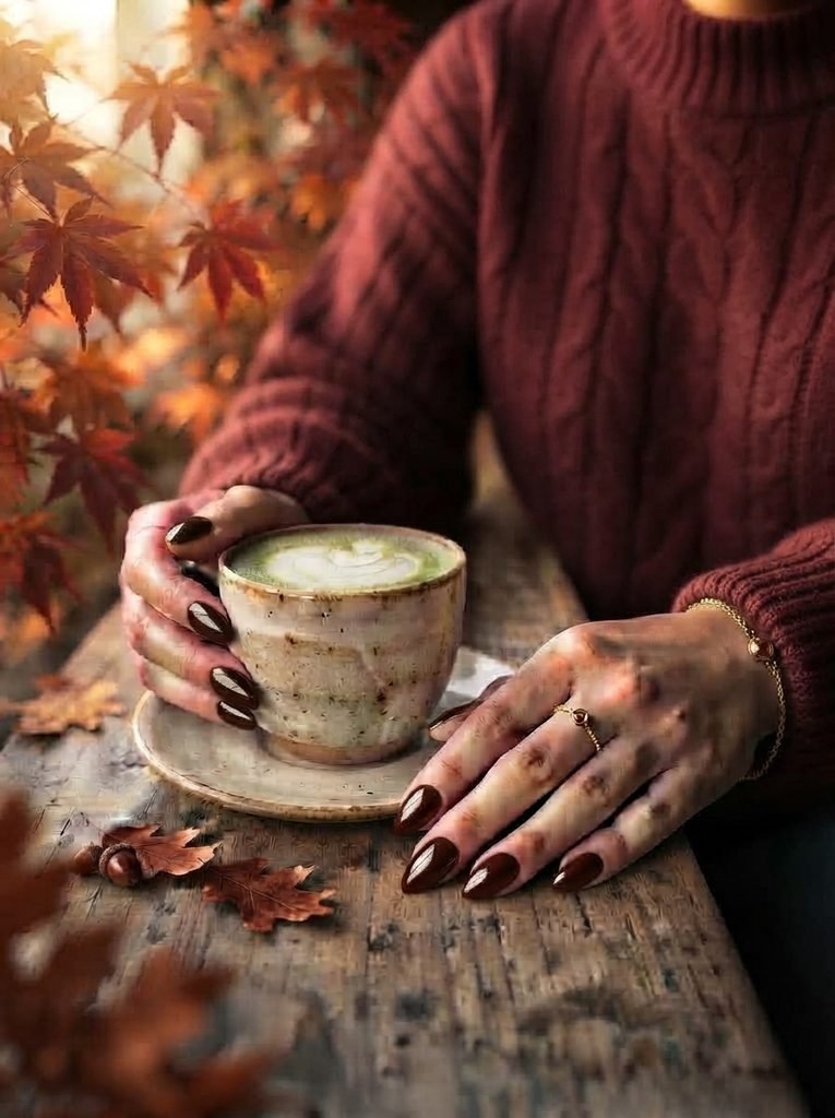Fall Nail Colors 2026 mocha beige minimalist manicure